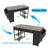 47" Computer Desk With Power Outlet,Writing Desk With 7 Fabric Drawers,Vanity Table Drawers And Large Side Pocket-111949678