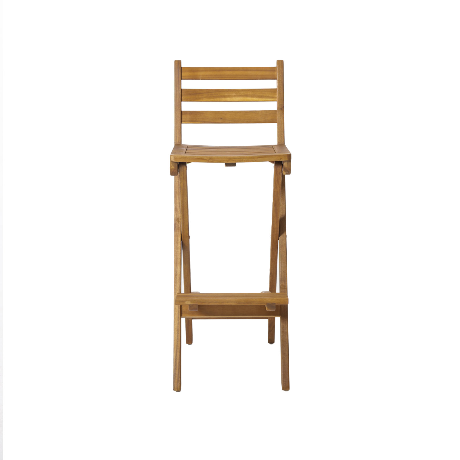 41.25'' Acacia Outdoor Bar Stool