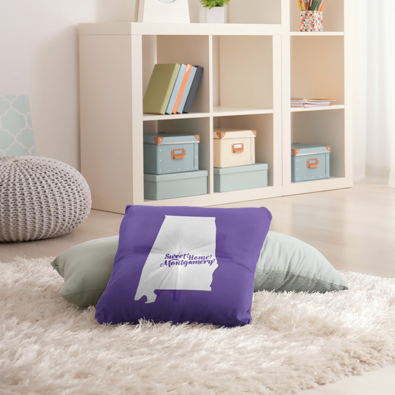 Housse de coussin et insert, Mauve, H 36 po x l 36 po, Montgomery