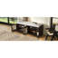 Banc de rangement rustique multifonctionnel en bois pour hall d'entrée-1501980665