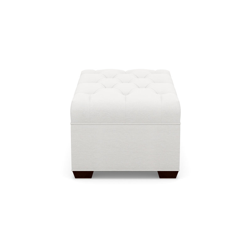 Tufted Ottoman, 5246-99, Walnut