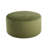 Olive Velvet Round - 16.2 Inches High, 30.15 Wide, Function As Footrest Or Side Table, Luxury Appearance Tall, Work Comfort And