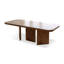 Bureau d'écriture rectangulaire en bois massif brun noisette-343170182