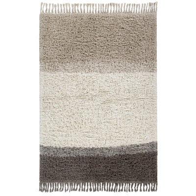 Rectangle Striped Area Rug