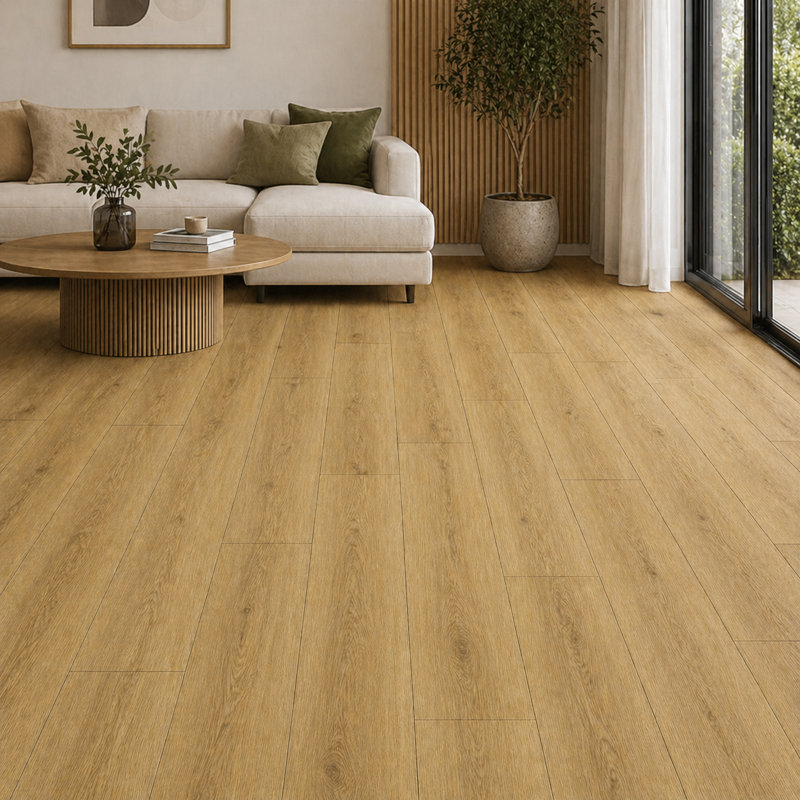 Laminate Flooring, Medium Oak