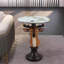 Table d'appoint avec tête de cerf et table d'appoint