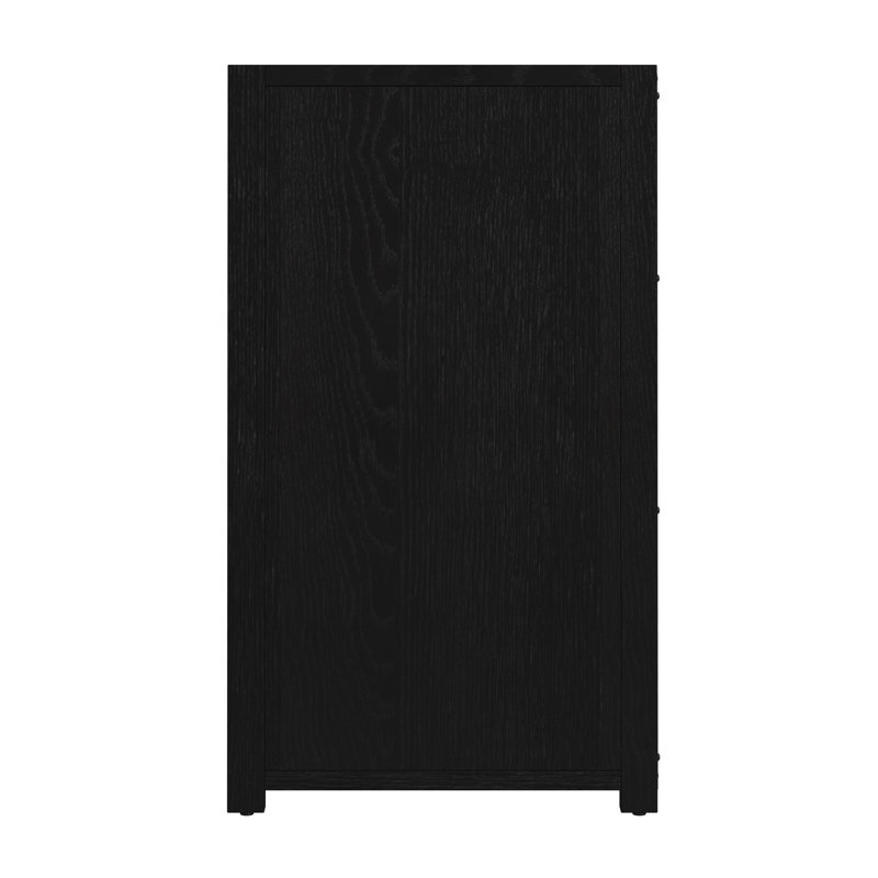 Lark 6 Drawer Dresser, Black