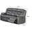 Adler 80'' Faux Leather Power Reclining Sofa-1395636374