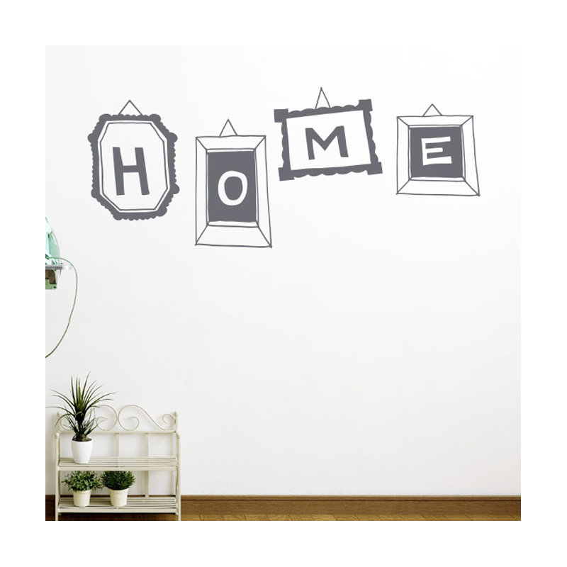 Wall Decal, Medium, Grey