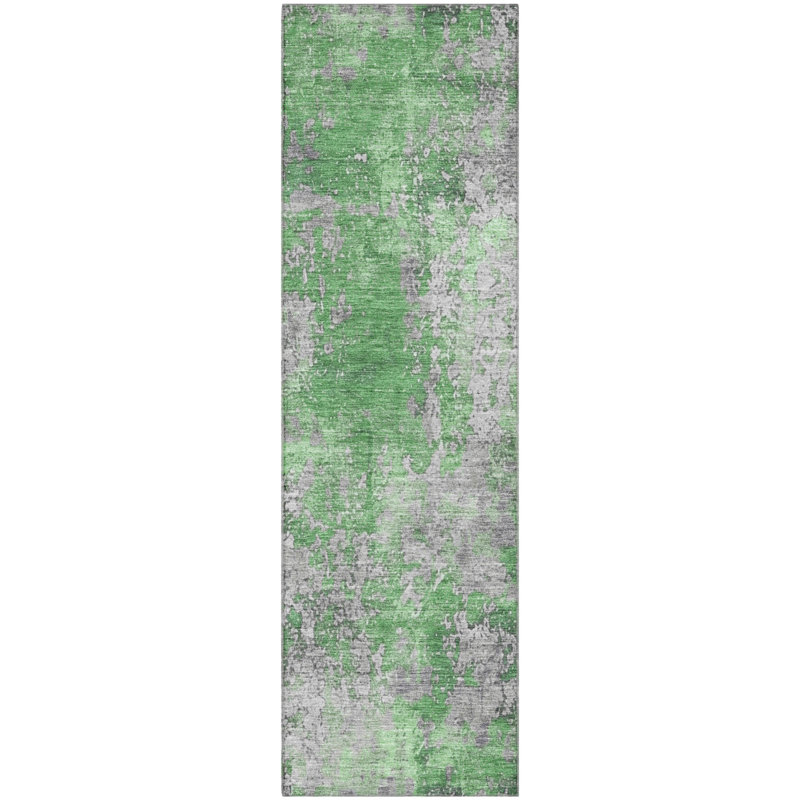 Premium Machine Washable Jacquez AMF1789 Modern Rug, Runner 2'3" x 7'6"