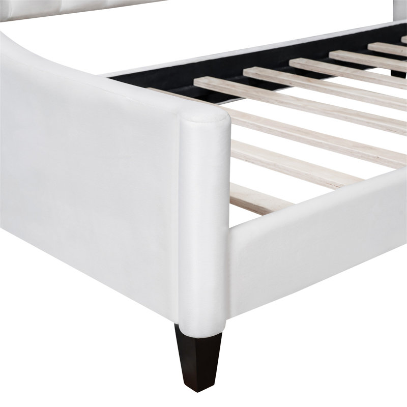 Lit de jour Modern Luxury, Beige, Lit simple