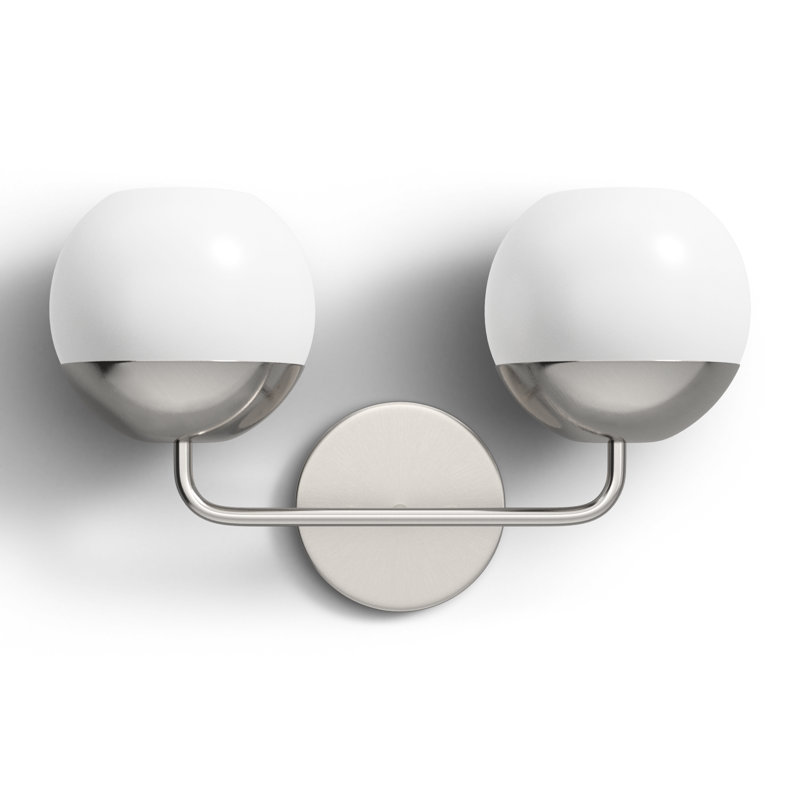 Avoca 2 - Light Dimmable Vanity Light, Brushed Nickel