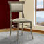 Chaise d'appoint rembourrée en polyester Barsha