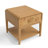Sixto Burlwood Storage End Table-123491658