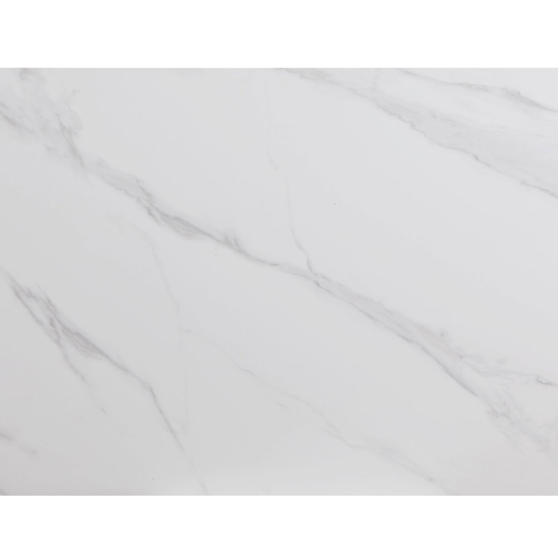 Meya Stone Top Dining Table, White