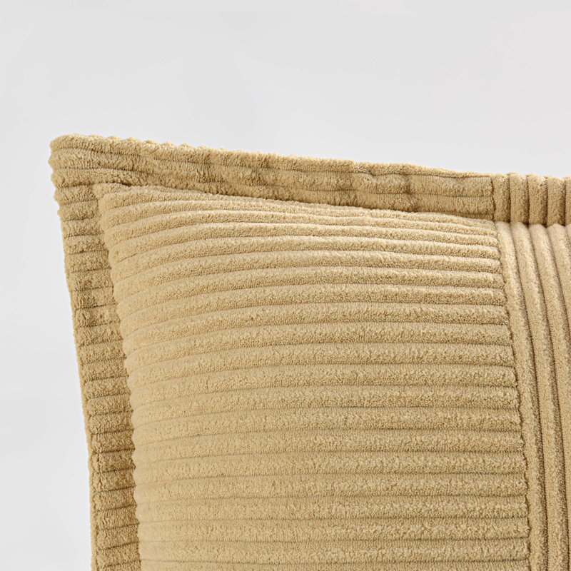  Housse de coussin texturée, Chameau
