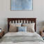 Lit plateforme en bois massif avec pied de lit et tiroirs sous le lit Asparas-1420412592-1420412599