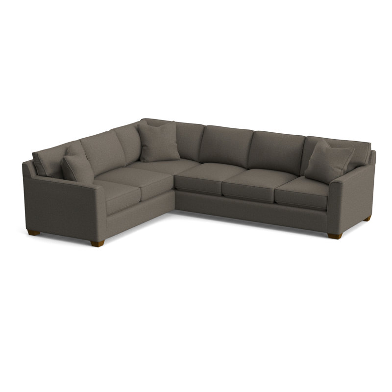 Frye L-Sectional, Gray Sugar Performance; 0863-84, Left Hand Facing, Havana