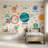 Saturn Wallpaper Space Planets Wall Mural-1694620779-1694620781