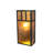 6.5" Wide Hyde Park Double Bar Mission Wall Sconce