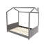 Velvet House Bed Wood Bed-1823676465