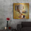  «The Throne - Gold and Diamonds toilettes» par Rey Klimt, art mural en métal-1965117565
