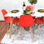 Chaise d'appoint pour bureau de cuisine Josclyn-691633585