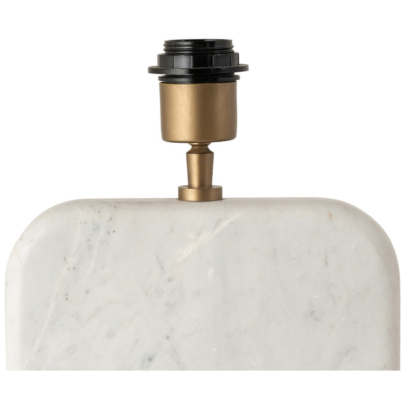Lampe de table Culloden, Marble, Blanc, Blanc cassé