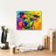 «I Will Follow You Around The Whole House» par Dean Russo, art mural sur toile-1342624846