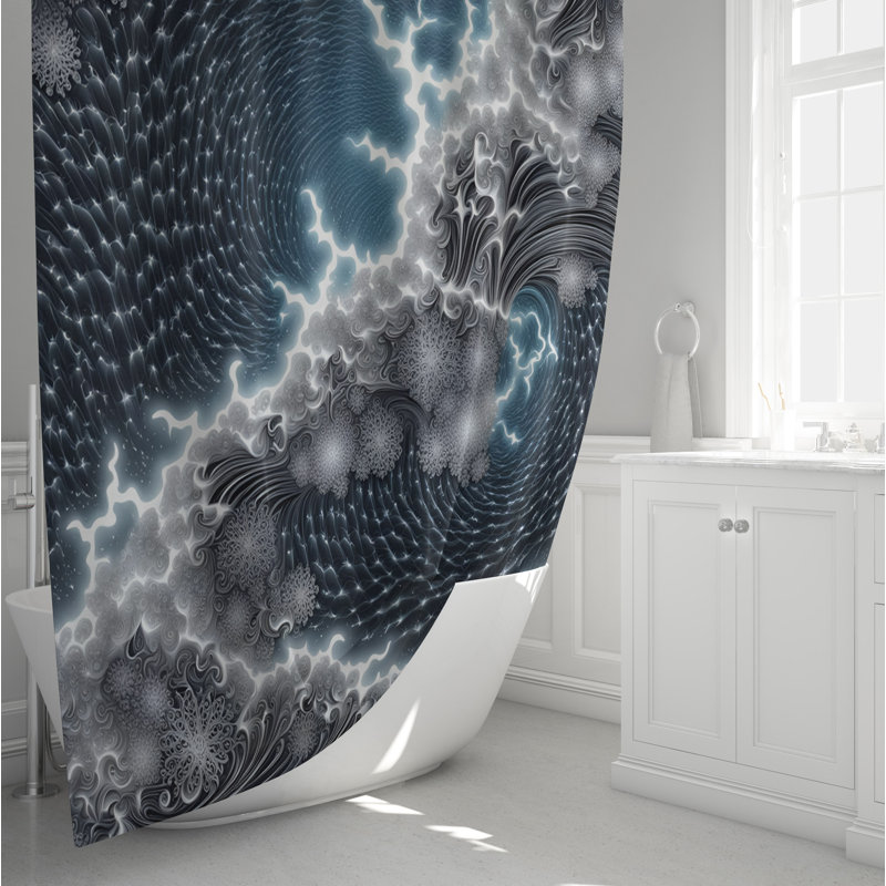 Rideau de douche Endri, H 72 po x l 70 po