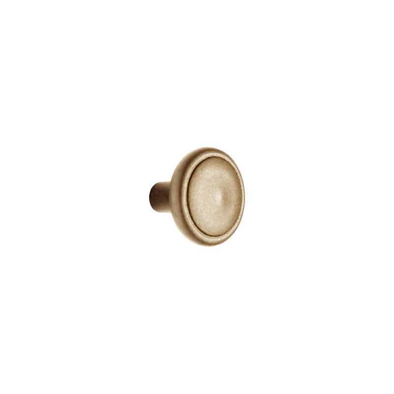 Roswell Bronze Round Knob, Silicon Bronze Brushed