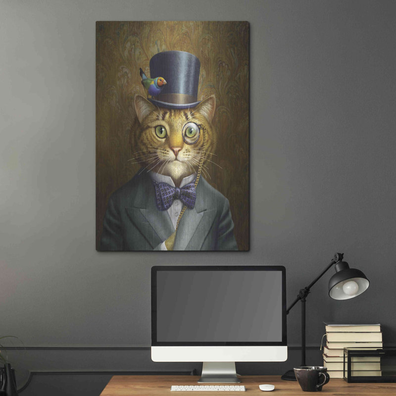 «Fat Cat» par Dan Craig, H 36 po x l 24 po