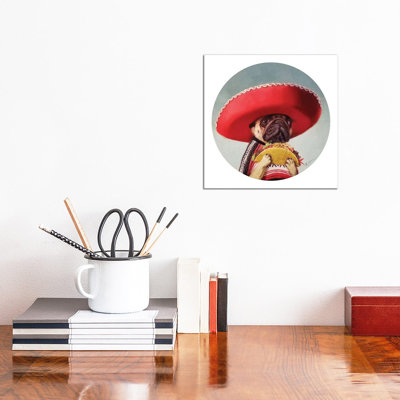 Mi Taco Mi Amigo 1 Piece Wrapped Canvas Wall Art