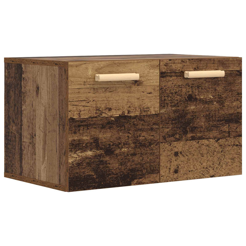 Accent Chest, Old Wood, 35cm H x 60cm W x 36.5cm D