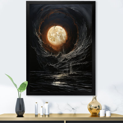 " Moon Ebony Eclipse Silence I "