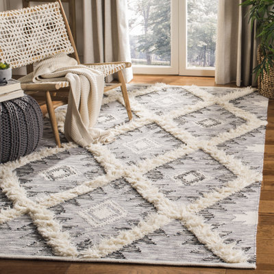 Jepson Geometric Hand Woven 183cm X 274cm Area Rug