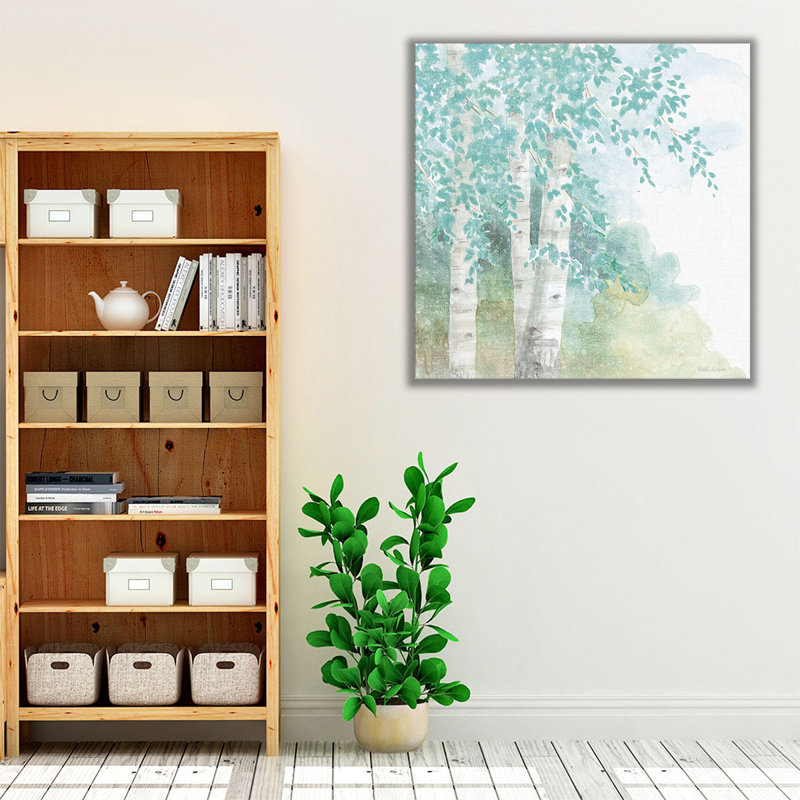 «Natures Leaves II», reproduction d'art sur toile, H 12 po x l 12 po