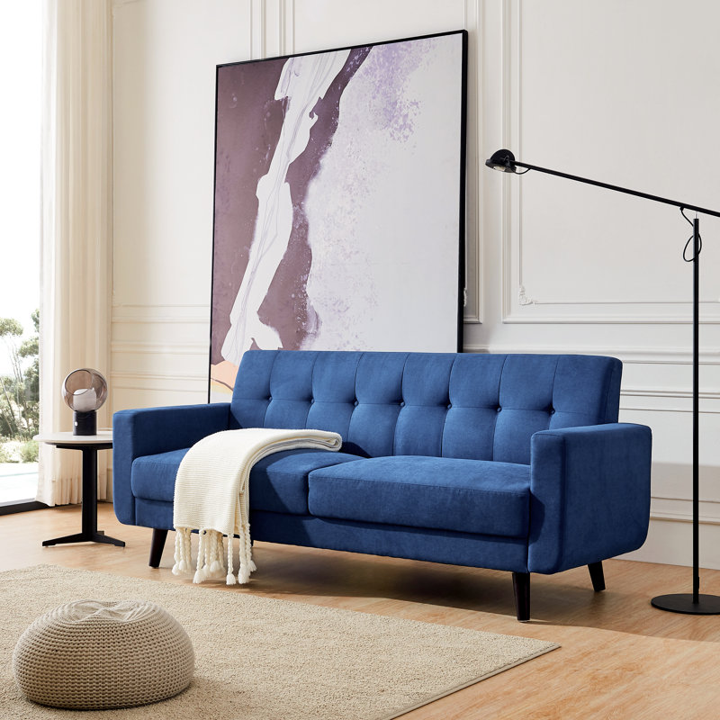 Canapé à accoudoirs carrés 79 "
