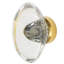 Oval Clear Crystal 1 3/4" Cabinet Knob-34208521