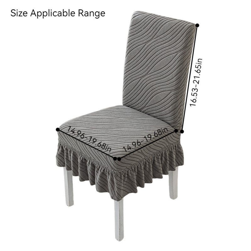 Housse pour chaise de salle à manger