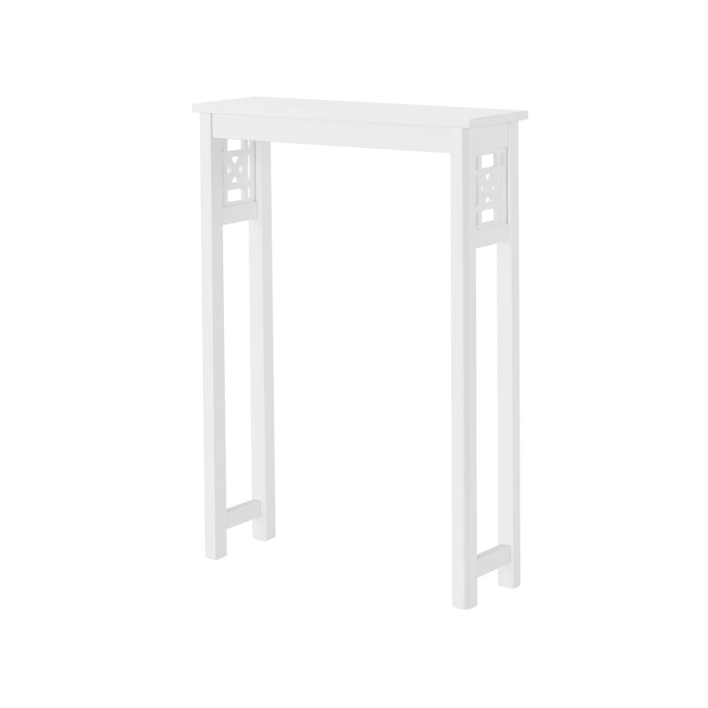 Hembree Over-the-Toilet Storage Shelf, White, 27" W x 37" H
