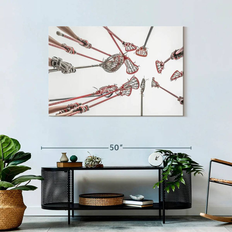 " Lacrosse Team Victory ", 30" H x 45" W x 1.25" D