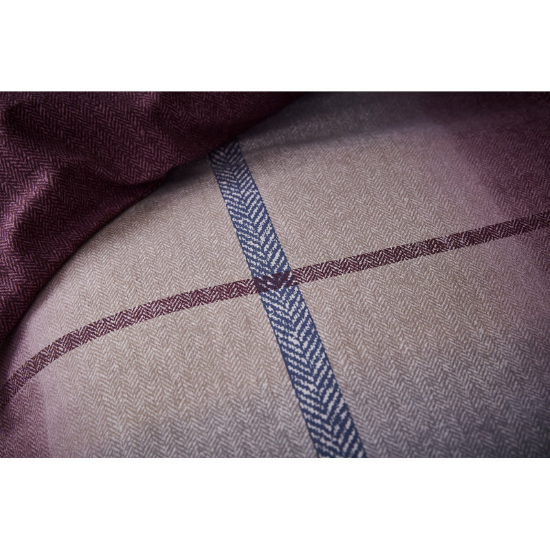Berwick Tweed Brushed Cotton Duvet Cover Set, Double - 2 Standard Pillowcases