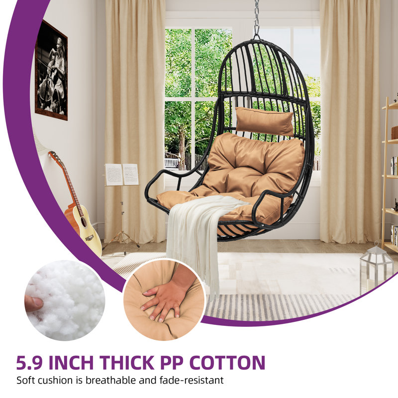 Sharren Egg Chair, Brown