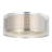 17in Flush Mount Ceiling Light Fixture – 3-Light, Satin Nickel, Modern Minimalist Design, Close-to-Ceiling Lighting for Hallway, Bedroom, Kitchen-1400853444
