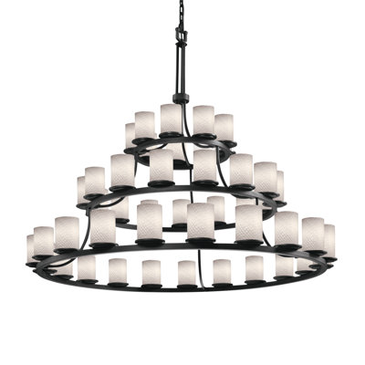 Lustre de fusion 45 lumières fusion Dakota