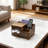 Wood Tissue Box with Remote Control Holder