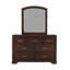 Commode moderne avec 7 tiroirs Smooth Glides