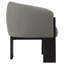 Fauteuil d'appoint rembourré brun Maciel
