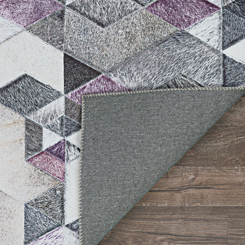 Derk Geometric Indoor Rug, Rectangle 2' x 3' 7"